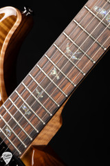 Paul Reed Smith Eddie’s Wood Library Custom 24 Semi-Hollow Ash/Cocobolo Livingston Lemondrop Electric Guitar