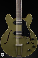 Collings I-30 LC Aged ThroBak Pickups Olive Drab electric guitar