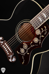 Gibson Elvis SJ-200 Ebony 5.3 #21624021 Acoustic Guitar