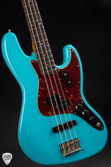 Fender Custom Shop 1964 Jazz Bass Journeyman Relic P/J Bass Guitar in Taos Turquoise