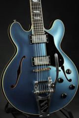 Collings I-35 LC Deluxe Aged Custom Inlay - Pelham Blue #191316