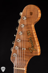 Fender Custom Shop Eddie’s Guitars Exclusive Heavy Relic® Bass VI Bass Guitar in Black Sparkle
