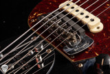 Fender Custom Shop Eddie’s Guitars Exclusive Heavy Relic® Bass VI Bass Guitar in Black Sparkle