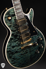 Gibson Custom Shop PSL ’68 Les Paul Custom 3 Pickup/3A Nordic Blue electric guitar