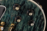 Gibson Custom Shop PSL ’68 Les Paul Custom 3 Pickup/3A Nordic Blue electric guitar