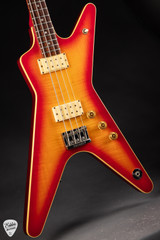 Used Dean ML Bass Cherry Burst bass guitar