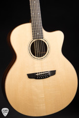 2024 – Goodall Jumbo 12 String Cutaway – Adirondack Spruce & Indian Rosewood Acoustic Guitar