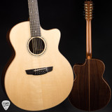 2024 – Goodall Jumbo 12 String Cutaway – Adirondack Spruce & Indian Rosewood Acoustic Guitar