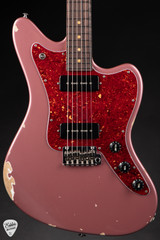 Suhr Eddie’s Guitars Exclusive Roasted Classic JM Antique Electric Guitar in Burgundy Mist
