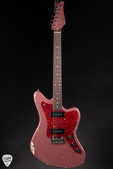Suhr Eddie’s Guitars Exclusive Roasted Classic JM Antique Electric Guitar in Burgundy Mist