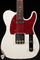 Suhr Eddie’s Guitars Exclusive Roasted Classic T Antique Olympic White Electric Guitars