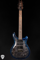 Paul Reed Smith Eddie's Guitars Wood Library Special Semi Hollow Charcoal Blue Burst/Brazilian Fretboard electric guitar
