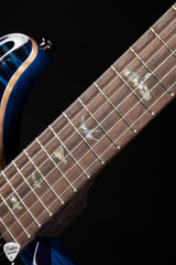 Paul Reed Smith Eddie's Guitars Wood Library Special Semi Hollow Charcoal Blue Burst/Brazilian Fretboard electric guitar