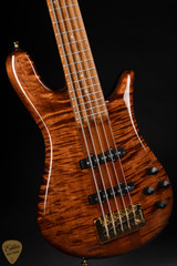 Spector NS-5XL Neck Thru Caramel Custom Bass Guitar ---