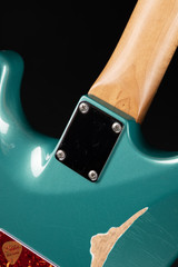 Suhr Eddie's Guitars Exclusive Classic S Antique Roasted Electric Guitar in Sherwood Green Metallic