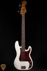 Fender Custom Shop 1959 Precision Bass Journeyman Bass Guitar in Olympic White