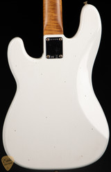 Fender Custom Shop 1959 Precision Bass Journeyman Bass Guitar in Olympic White