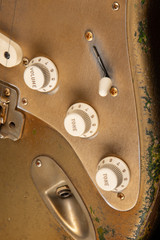 Fender Custom Shop Master Built 1959 Stratocaster Heavy Relic Aztec Gold Over Green Burst/2024 Autumn Winter Dealer Event