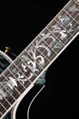 Gibson Custom Shop PSL Les Paul Ultima 5A “Tree of Life” Nordic Blue electric guitar