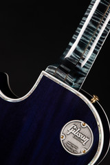 Gibson Custom Shop PSL Les Paul Ultima 5A “Tree of Life” Nordic Blue electric guitar