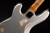 Fender Custom Shop 64 Precision Bass Heavy Relic P/J Bass Guitar in Inca Silver