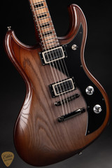 Dunable Gnarwhal Baritone Electric Guitar in Light Brown Charcoal Burst