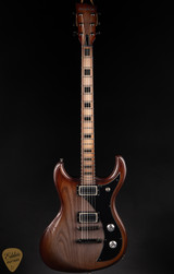 Dunable Gnarwhal Baritone Electric Guitar in Light Brown Charcoal Burst