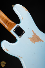 Fender Custom Shop 1959 Precision Bass Heavy Relic Sonic Blue bass guitar