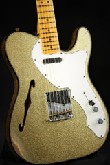 Fender Custom Shop LTD 60's Telecaster Custom Thinline Relic - Aged Gold Sparkle #CZ551566