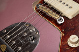 Fender Custom Shop Masterbuilt Jazzmaster Heavy Relic Electric Guitar in Super Faded Burgundy Mist Metallic