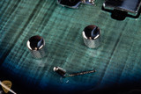 Ernie Ball Music Man Luke 4 HH Electric Guitar in Blue Flame