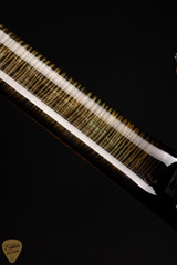 Paul Reed Smith Eddie’s Guitars Wood Library Custom 24-08 Torrefied Maple Neck Electric Guitar in Mash Green Burst