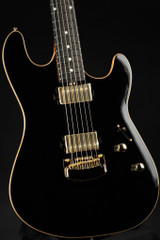 Used - Ernie Ball Music Man 50th Anniversary Eddie's Guitars Sabre HH - Phantom Gold #G97595