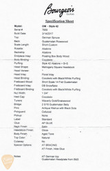 Used – Bourgeois OM Style 42 Aged Tone German Spruce & Guatemalan Rosewood Acoustic Guitar (2017)