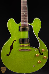 Gibson Custom Shop Made 2 Measure 1959 ES-335 Reissue Gloss Geko Green Sparkle electric guitar