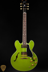 Gibson Custom Shop Made 2 Measure 1959 ES-335 Reissue Gloss Geko Green Sparkle electric guitars