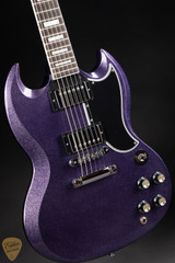 Gibson Custom Shop Made 2 Measure SG Custom Gloss Purple Sparkle electric guitars