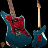 Suhr Eddie’s Guitars Exclusive Roasted Classic JM Antique Electric Guitar in Ocean Turquoise Metallic
