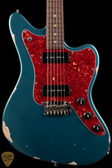 Suhr Eddie’s Guitars Exclusive Roasted Classic JM Antique Electric Guitar in Ocean Turquoise Metallic