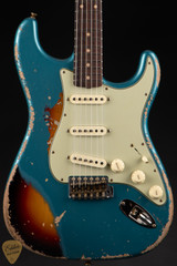 Fender Custom Shop 62 Stratocaster Heavy Relic electric guitar in Ocean Turquoise