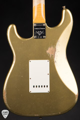 2024 – Fender Custom Shop LTD Fat 1964 Stratocaster Relic Electric Guitar in Aztec Gold Over Gold Sparkle
