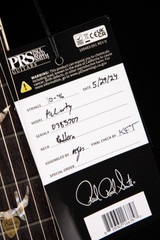 Paul Reed Smith McCarty electric guitar in Charcoal Burst