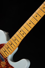 Fender Limited Edition American Professional II Telecaster Thinline electric guitar in Transparent Daphne Blue