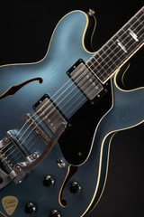 Collings I-35 LC Deluxe Aged electric guitar in Pelham Blue