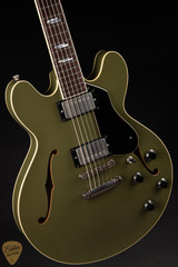 Collings I-35 LC hollowbody guitar in Aged Olive Drab