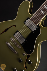Collings I-35 LC hollowbody guitar in Aged Olive Drab