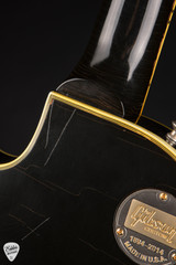 2016 – Gibson Custom Shop Robby Krieger 1954 Les Paul Custom Aged Electric Guitar in Aged Lamp Black