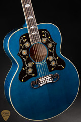Gibson Custom Shop PSL SJ-200 Original Double Pickguard 5A Maple Light Midnight Trans Blue acoustic guitar