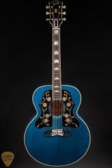 Gibson Custom Shop PSL SJ-200 Original Double Pickguard 5A Maple Light Midnight Trans Blue acoustic guitar