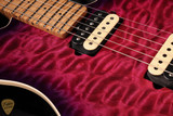 Ernie Ball Music Man Axis - Olallieberry Quilt